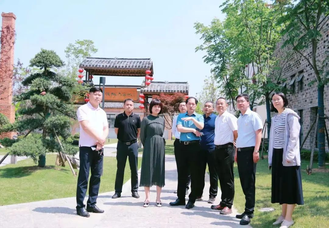 肥东县政协党组书记、主席许高彬一行莅临江淮侨乡六家畈考察调研
