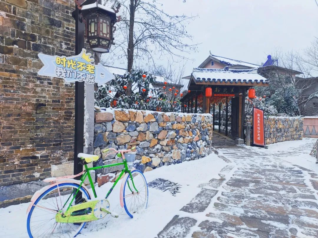 瑞雪兆丰年，雪景美如画，邂逅六家畈浪漫初雪！